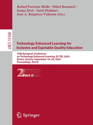 cover image of Technology Enhanced Learning for Inclusive and Equitable Quality Education